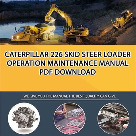 cat 226 skid steer manual